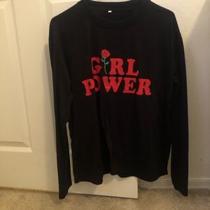 Girl power  SHEIN long sleeve